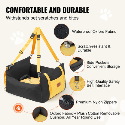Small dog car seat. Up To 25lbs