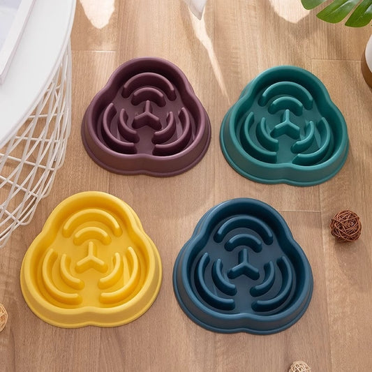 Slow Feeding dog bowl. Anti-choke, Anti-skid